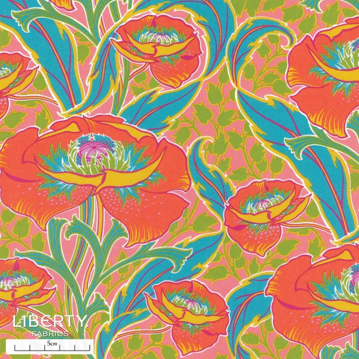 Liberty Lawn -The Bold & The Beautiful fat 1/16 bundle