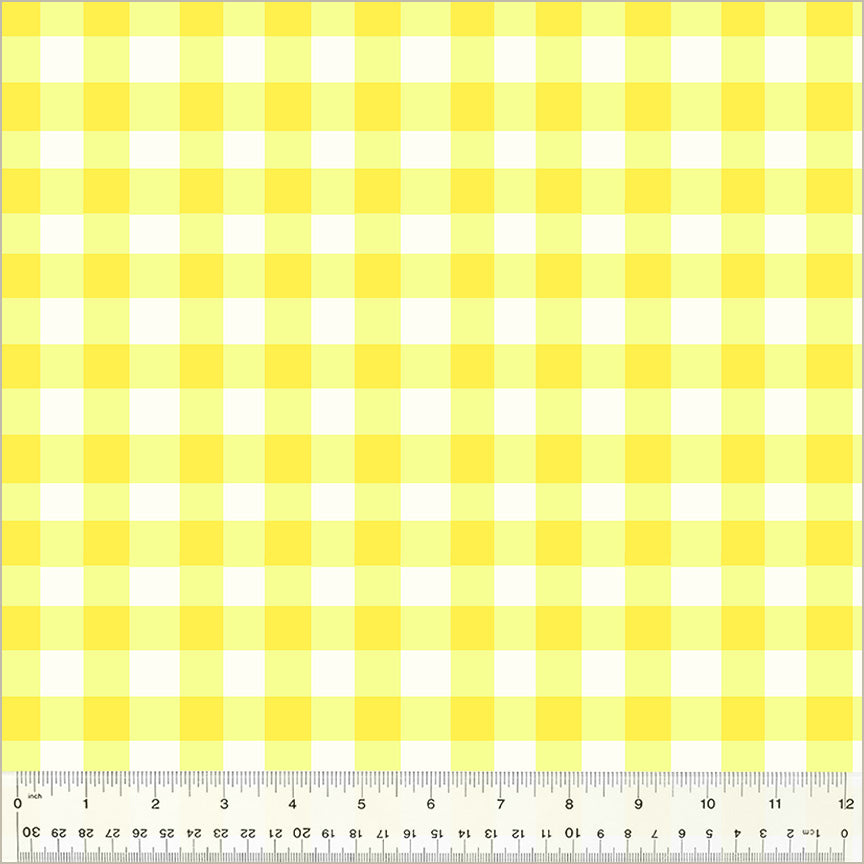 Heather Ross By Hand - Essential Gingham in lemon