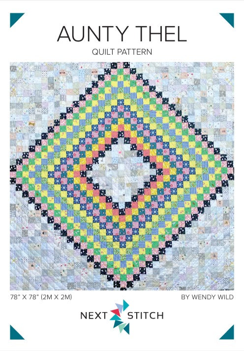 Aunty Thel  - digital quilt pattern