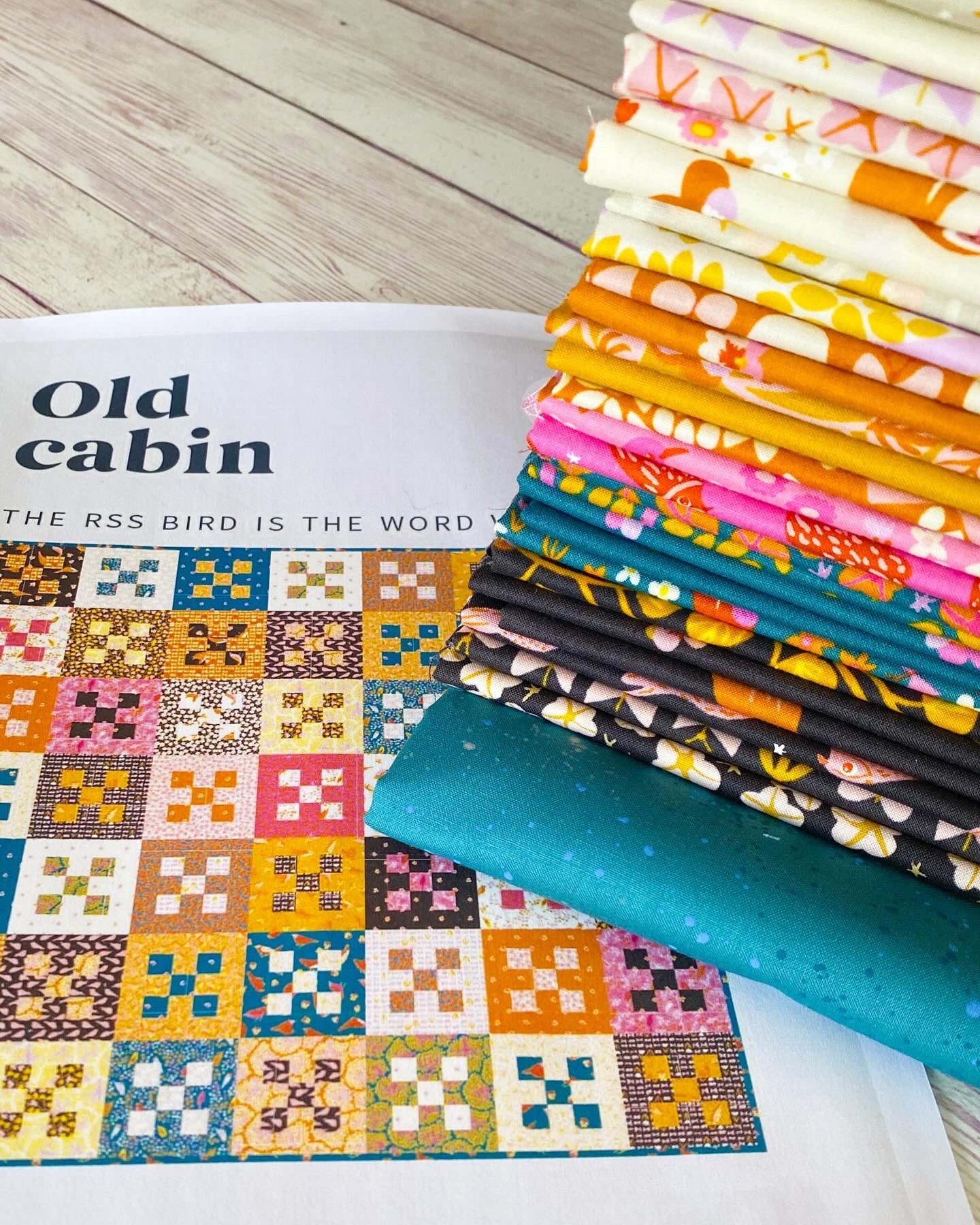 Old Cabin Quilt Kit