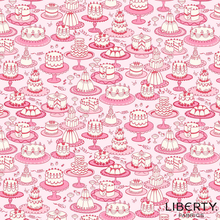 Liberty - Garden Party - Afternoon Tea in pink