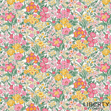 Liberty - Garden Party  Blooming Flower Bed in pink