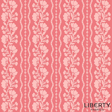 Liberty - Garden Party - Jasmine Path in pink