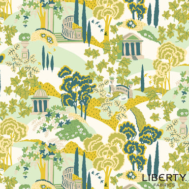 Liberty - Garden Party - Garden Follies in green