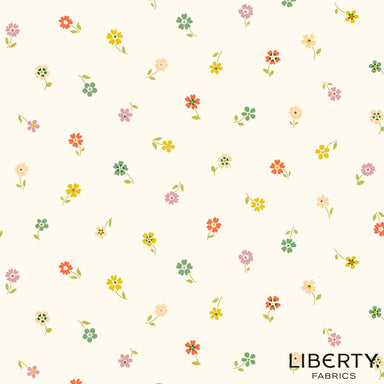 Liberty - Garden Party - Posie Grace in cream