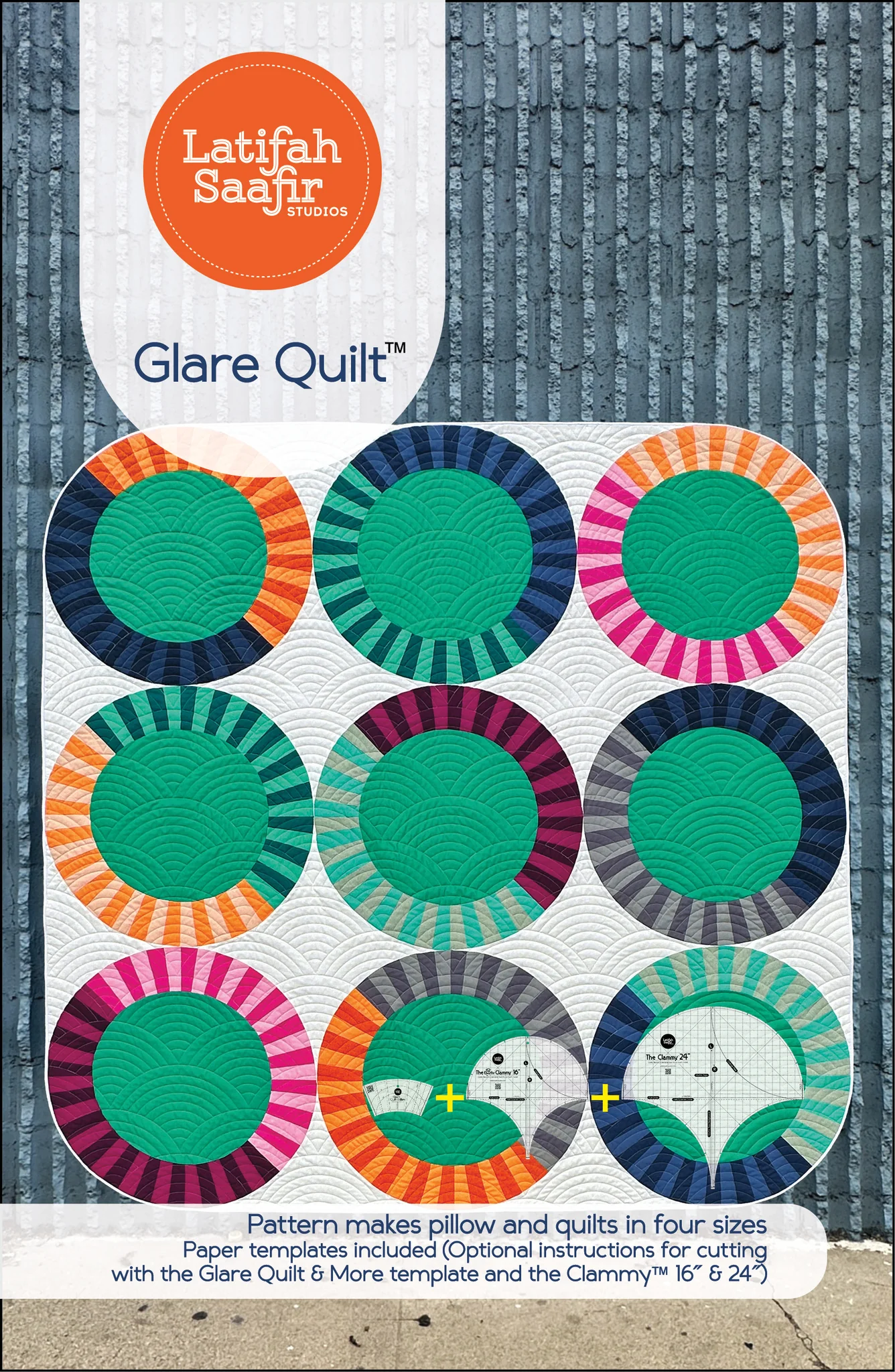 Latifa Saafir Studios - Glare Quilt pattern