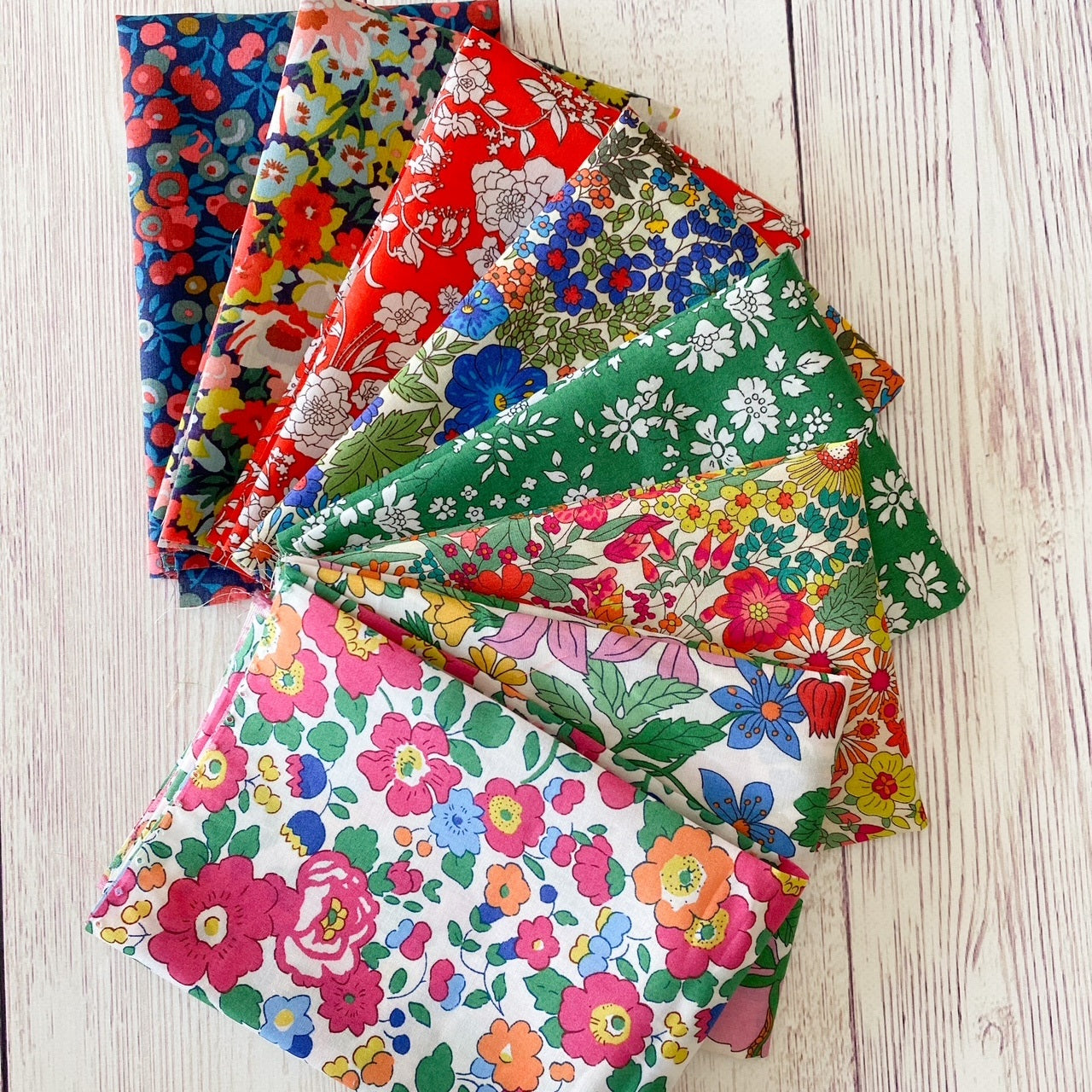 Liberty Lawn -Bright Classics fat 1/16 bundle