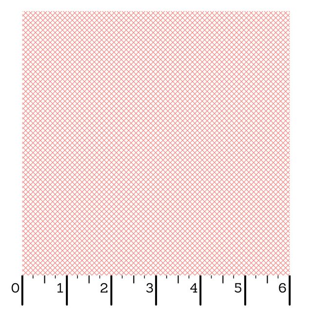 Frannies Flowers - Bias Grid in pink