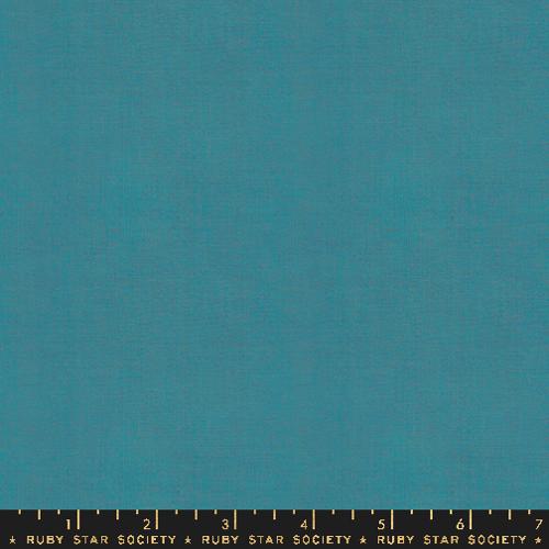 Ruby Star Society - Hue Crossweave in deep turquoise