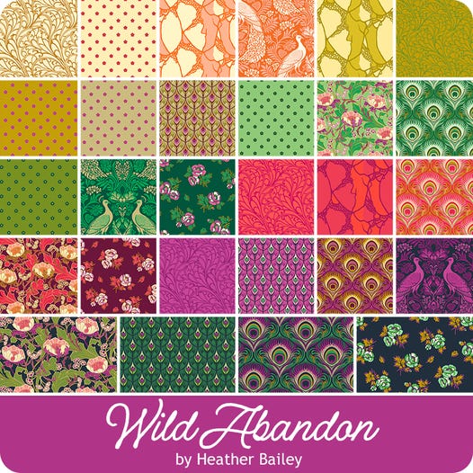 Heather Bailey Wild Abandon FQ bundle