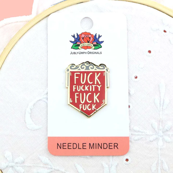 Very Sweary needle minder