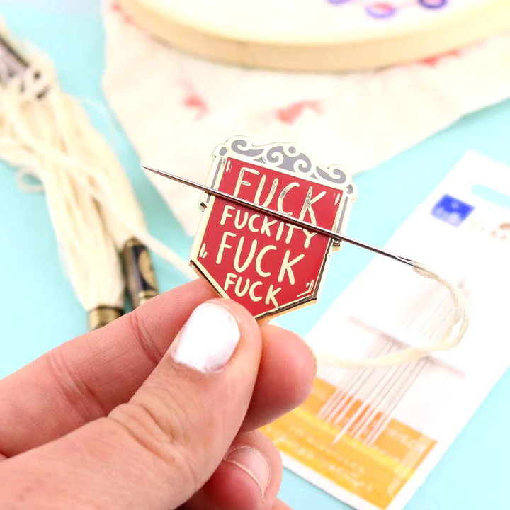 Very Sweary needle minder