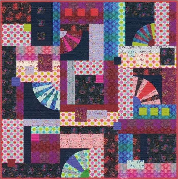 Anna Maria's Conservatory - Portraits - Long Distance Quilt  - PDF pattern