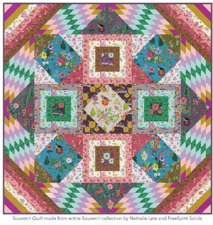 Anna Maria's Conservatory - Portraits - Souvenir Quilt  - PDF pattern